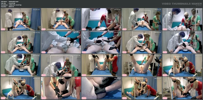 Sissy Manor Hospital - Pre Op - Nurse Courtney, Nurse Wildfire And Dr Valeska - SISSY MANOR - MP4