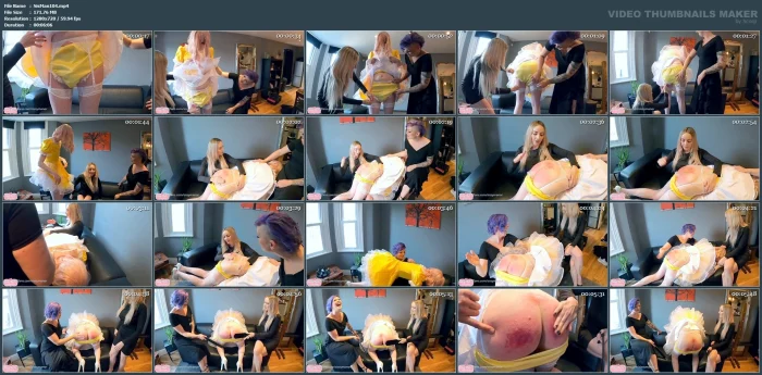 Sissy Rosies Punishment - Miss Jessica Wood And Lady Valeska - SISSY MANOR - MP4