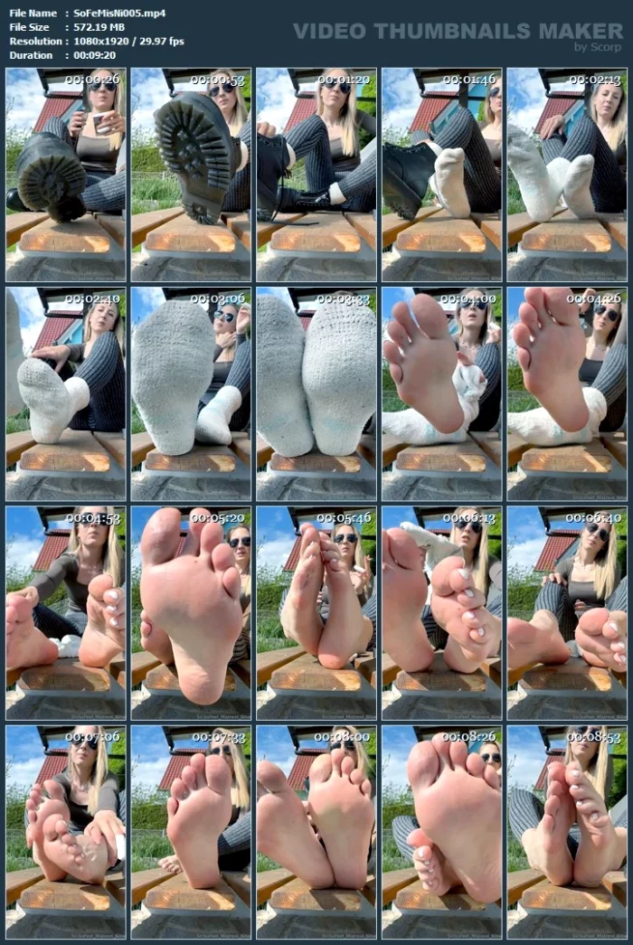 Be A Good Boy And Make Me Happy - First Lesson, Follow My Instructions - SOCKSFEET MISTRESS NINA - MP4
