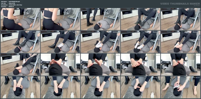 Teaching Is Important, My Slaves! - SOCKSFEET MISTRESS NINA - MP4