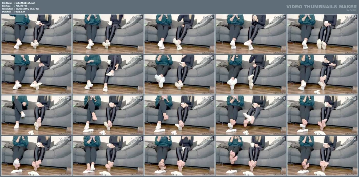 You Can't Resist, Right - SOCKSFEET MISTRESS NINA - MP4