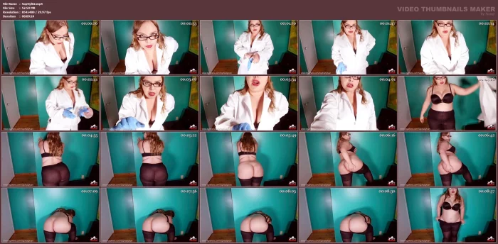A Steamy Affair At Work - SOPHIA SYLVAN FEMDOM BBW - MP4