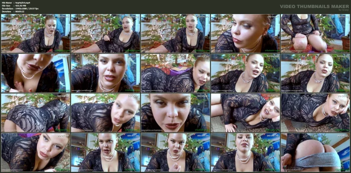 Deck Your Balls 2014 - SOPHIA SYLVAN FEMDOM BBW - MP4