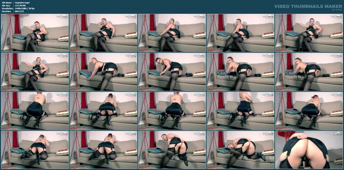 Girdle Girl 2017 - SOPHIA SYLVAN FEMDOM BBW - MP4