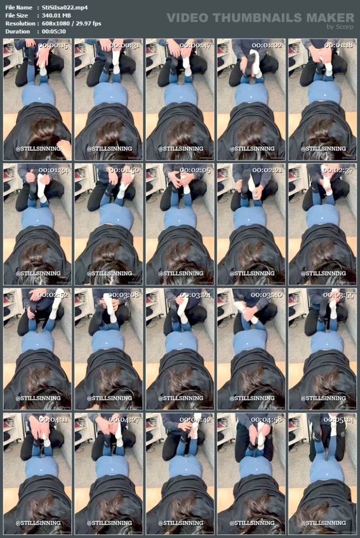 Every Ticklish Inch Of My Feet Is Yours - STILLSINNING ISABELA - MP4