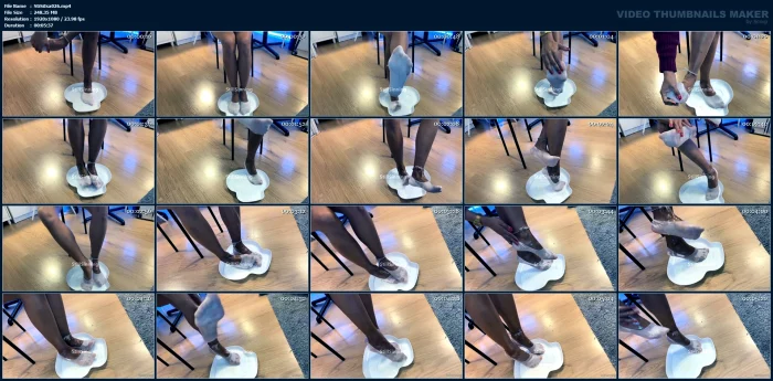 Getting My Cute Ped Socks Nice And Oiled Up For You Today - STILLSINNING ISABELA - MP4