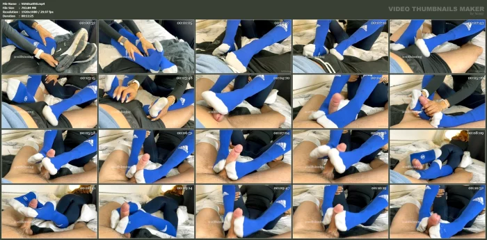 Hot Sockjob After My Soccer Match - STILLSINNING ISABELA - MP4