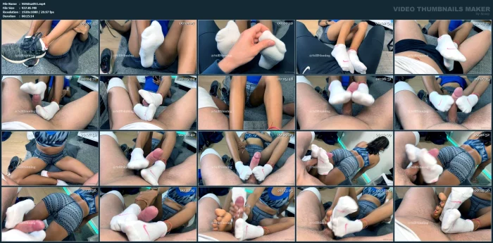 Hot Workouts Are For Sweaty Sockjobs - STILLSINNING ISABELA - MP4