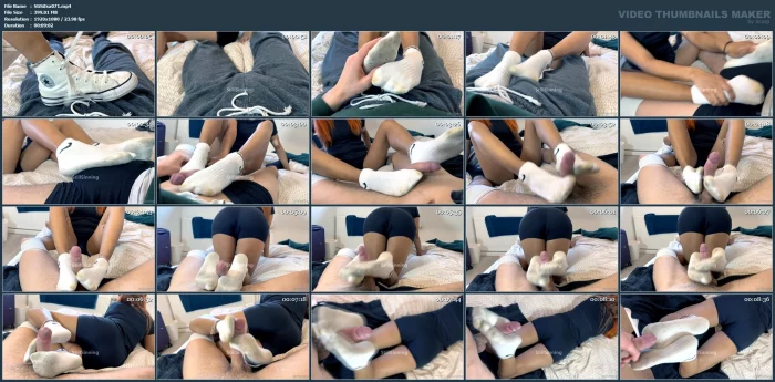 I Know Your Dick Lovesss My Super Sweaty Gym Socks - STILLSINNING ISABELA - MP4