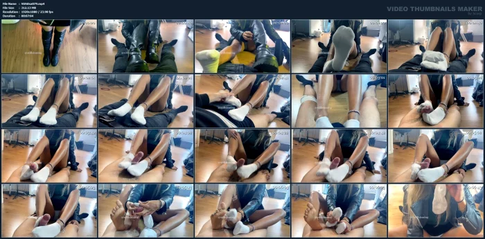 I Love Making Him Cum Inside My Cute White Ankle Socks - STILLSINNING ISABELA - MP4