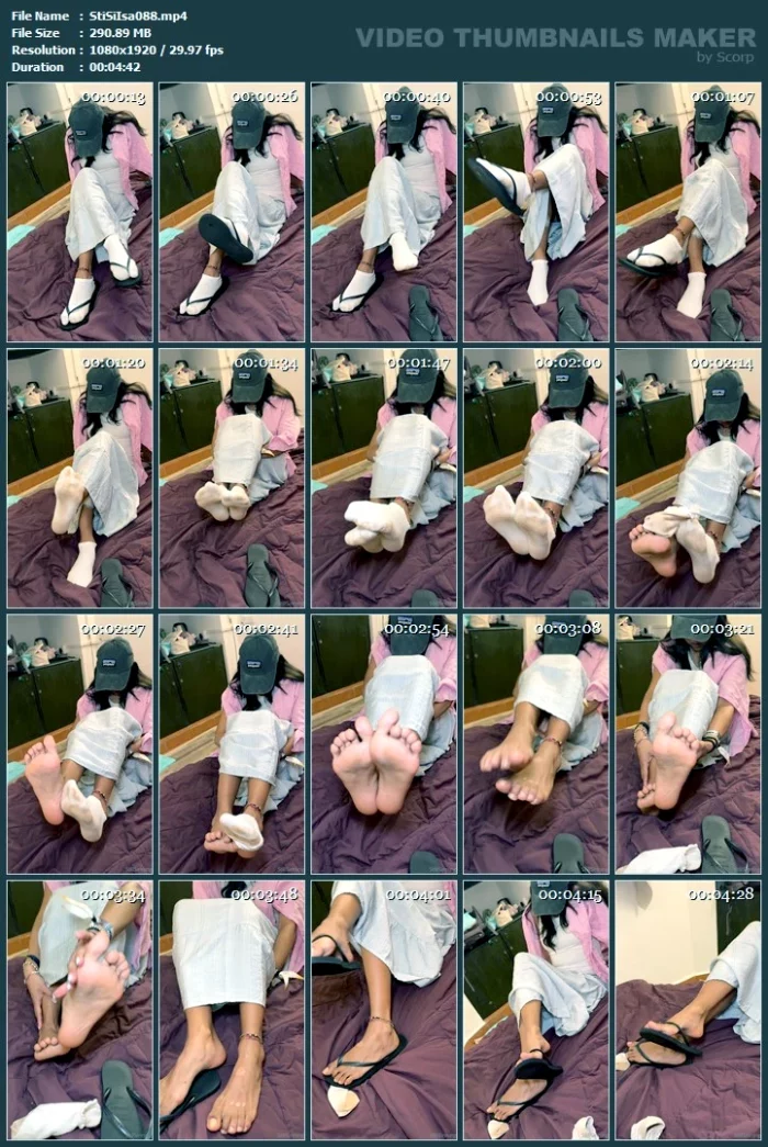 It’s Your Dream To Be This Close To Your Queen’s Stinky Feet Isn’t It - STILLSINNING ISABELA - MP4