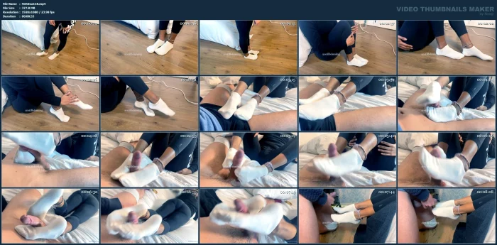 Made Him Pop With My Cute Little White Ankle Socks - STILLSINNING ISABELA - MP4