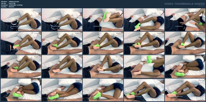 Making Him Explode Hard With My Dirty Mismatched Ankle Socks - STILLSINNING ISABELA - MP4