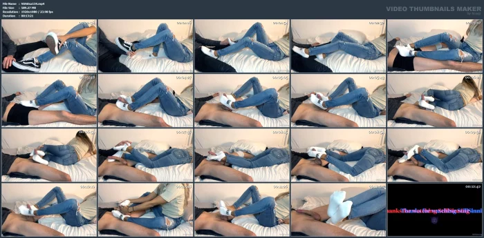 My Dirty Ankle Socks Get His Big Cum Load - STILLSINNING ISABELA - MP4