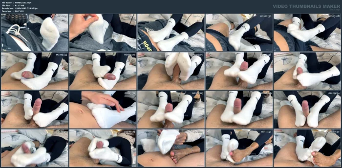 Post-Gym Sockjob In My Sweaty Adidas - How Quickly Would I Make You Cum - STILLSINNING ISABELA - MP4