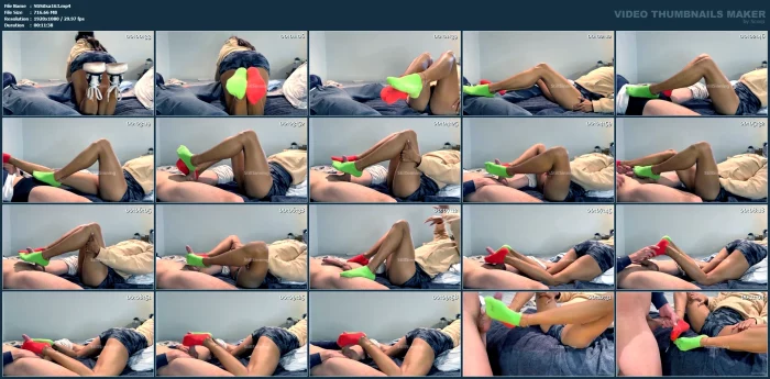 Shy Boy Gets The Sockjob Of His Life… - STILLSINNING ISABELA - MP4
