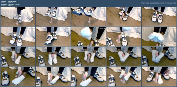 Sweaty Feet And Being A Naughty Girl At Night - STILLSINNING ISABELA - MP4