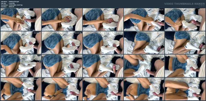 What’s Your Favorite Sockjob Position - STILLSINNING ISABELA - MP4