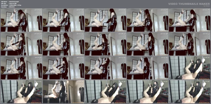 Strap On Fucked To Orgasm - ABSOLUTE FEMDOM - MP4