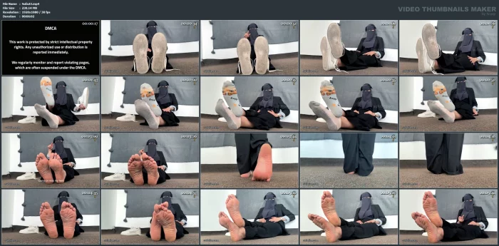 Lubna'm - Feet In Focus - SUFALIA - MP4