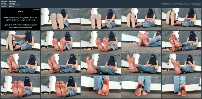 Meriam Feet POV - Real Dirty Feet - SUFALIA - MP4