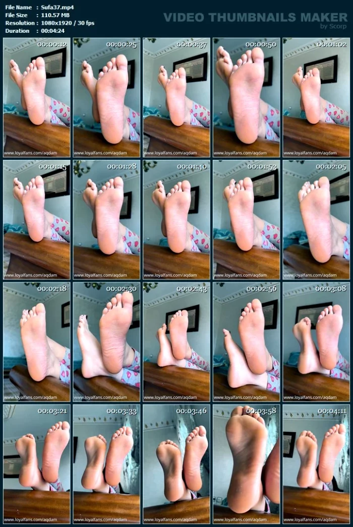 Shaimaa - Beautiful Superior Soles Part 1 - SUFALIA - MP4