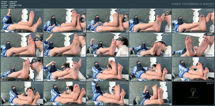 Yasmin Dominates Ghizo - Feet Are Bigger Than Her Face - SUFALIA - MP4
