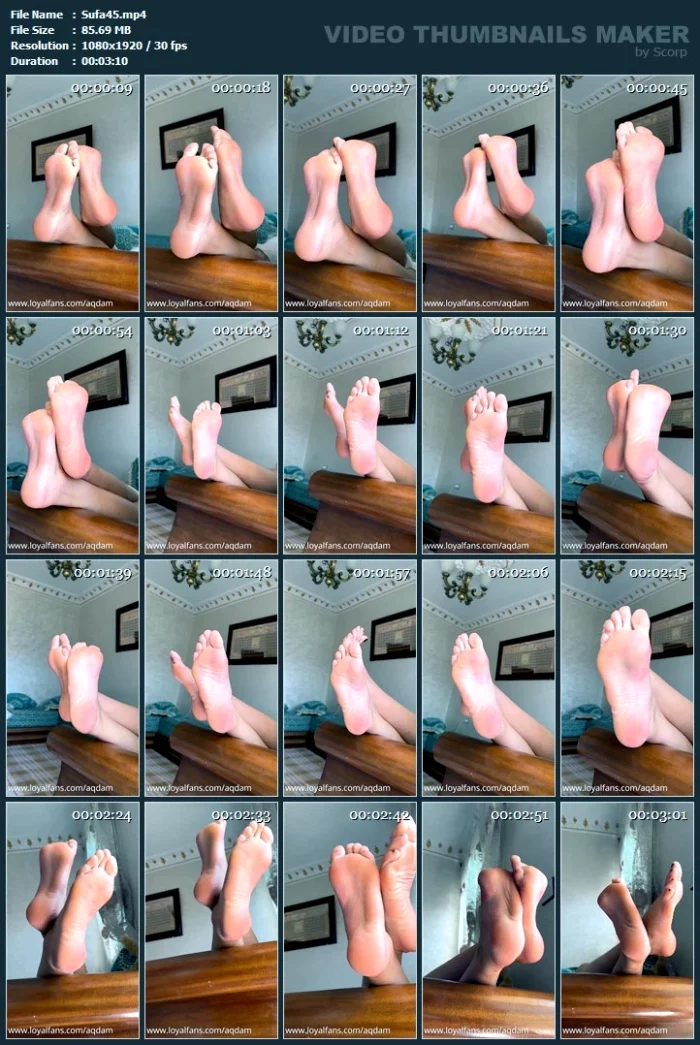 Yasmine - Queen Of Long Toes 42eu Part 1 - SUFALIA - MP4