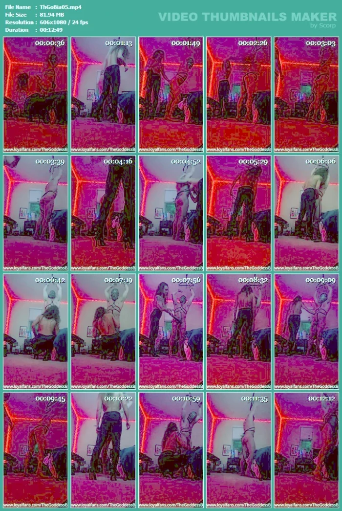 Intimate, Powerful, Sensual Domination - THE GODDESS BIA - MP4
