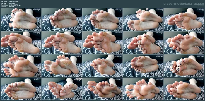 Foot Therapy Part 2 Oily Soles Meditation - THE GODDESS CLUE - MP4