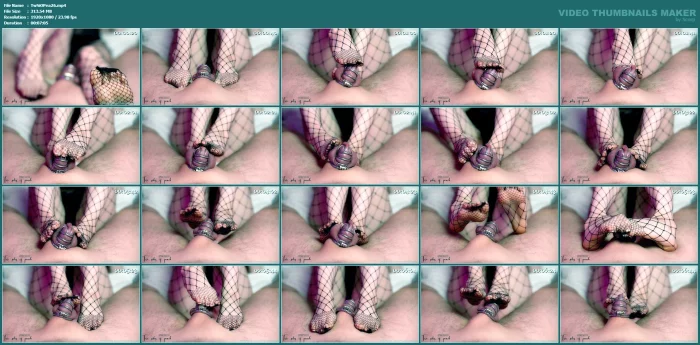 I'll Never Get Tired Of Teasing Him With My Feet - TWO SIDES OF PEACH / MIA KEYHOLDER - MP4