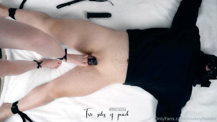 Strictness And Gentleness Are The Key To Enslavement - TWO SIDES OF PEACH / MIA KEYHOLDER - MP4