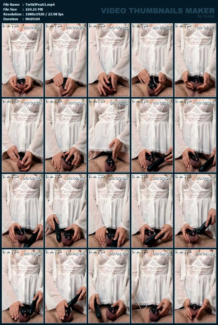Wonderful Tease - TWO SIDES OF PEACH / MIA KEYHOLDER - MP4