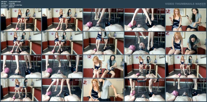 Beg For Feet 1 - YOUNG DOMMES - MP4