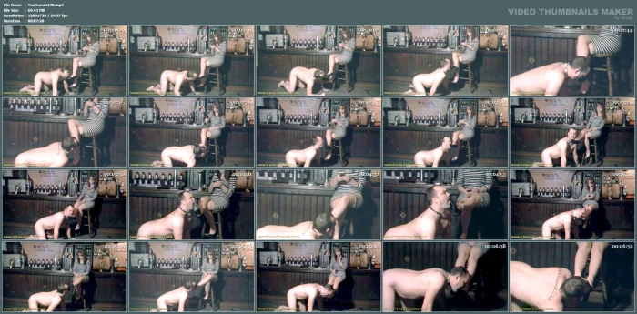 Maria Shoe Lick Bar - YOUNG DOMMES - MP4