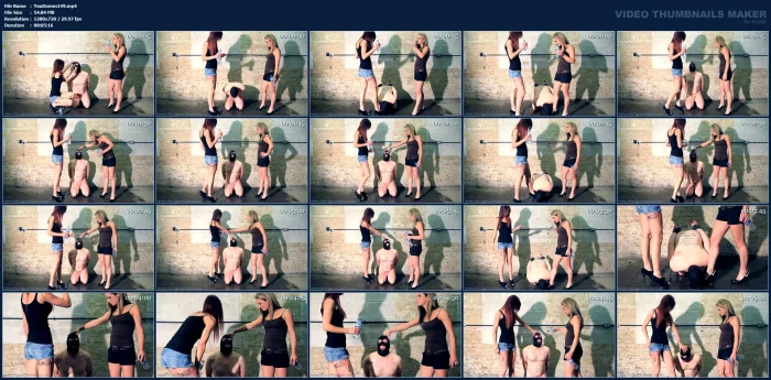 Miss Sophie And Miss Leanne Break It 2 - YOUNG DOMMES - MP4