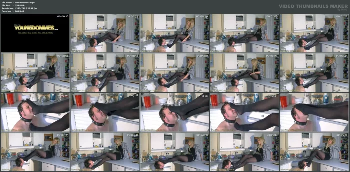Smell My Feet II - YOUNG DOMMES - MP4