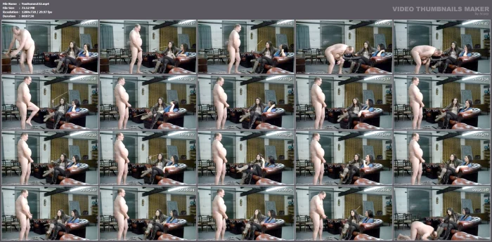 Wanker - YOUNG DOMMES - MP4