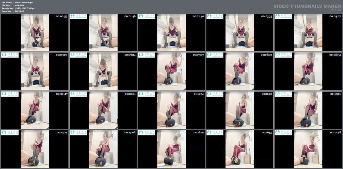 Goddess Scat For The Toilet Slave To Eat And Jerk His Small Dick - CHINESE SCAT LOVE - MP4