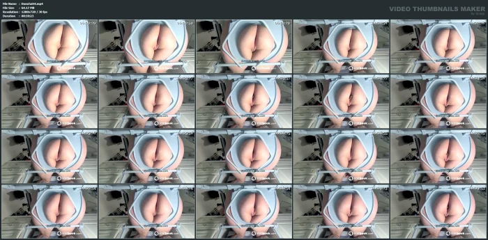 Toilet POV No Dialogue - DOMINATRIX ZAIDA - MP4