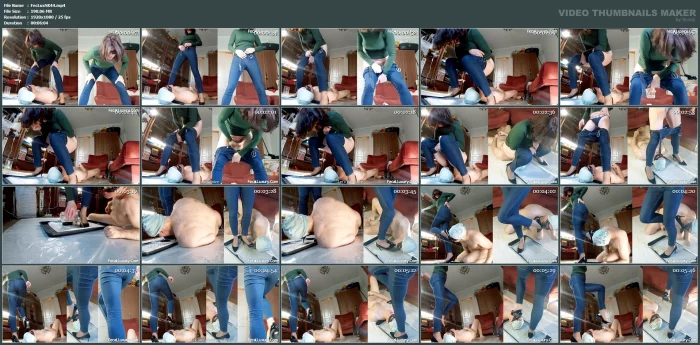 Urine Drainage Into Slave's Mouth For Shoe Cleaning - FECAL LUXURY - MP4