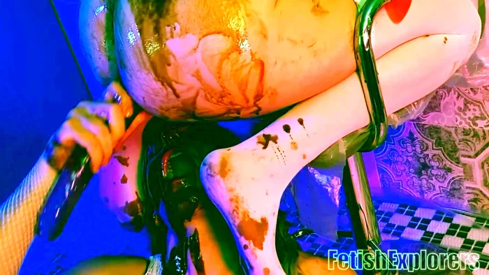 Chocolate Enemas For Sissy Lesbian Part 1 - FETISH EXPLORERS - MP4
