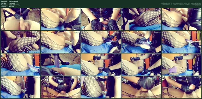 Sissy Training 15 Inches Dildo Challenge - FETISH EXPLORERS - MP4