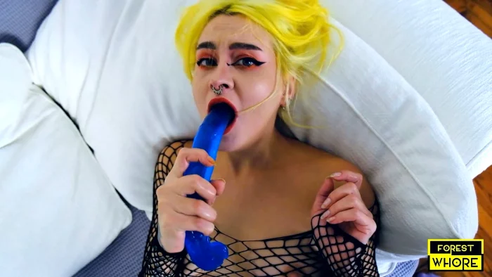 Drinking A Milk Enema From My Prolapsed Ass - FOREST WHORE - MP4