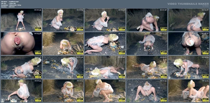 Forest Whore Celebrates Her Birthday - FOREST WHORE - MP4