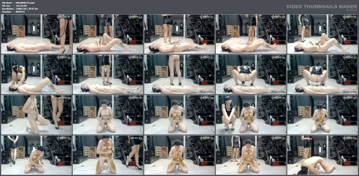 Spread Shit Whipping - MISTRESS GAIA SCAT - MP4