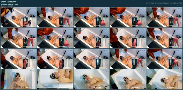 Shit Cocktail - Shitting In The Bathtub - MISTRESS LUCIANA SCAT - MP4