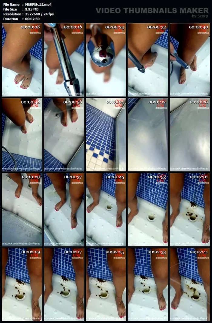 Do You Want To See How I Clean My Stomach With An Enema - MISTRESS SINPIEDAD - MP4