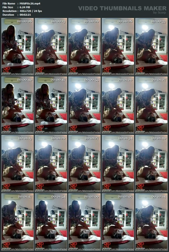 I Enjoy A Lot Feeding My Slave - MISTRESS SINPIEDAD - MP4