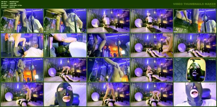 Feeding My Human Toilet From My Throne - MISTRESS INFINITY SCAT - MP4